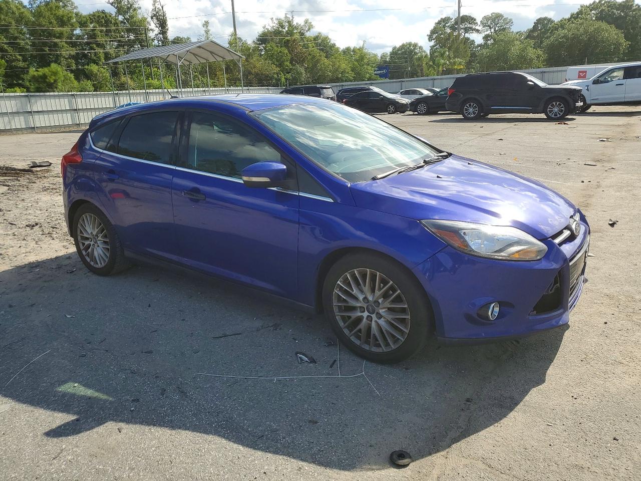 2013 Ford Focus Titanium Blue vin: 1FADP3N2XDL121640