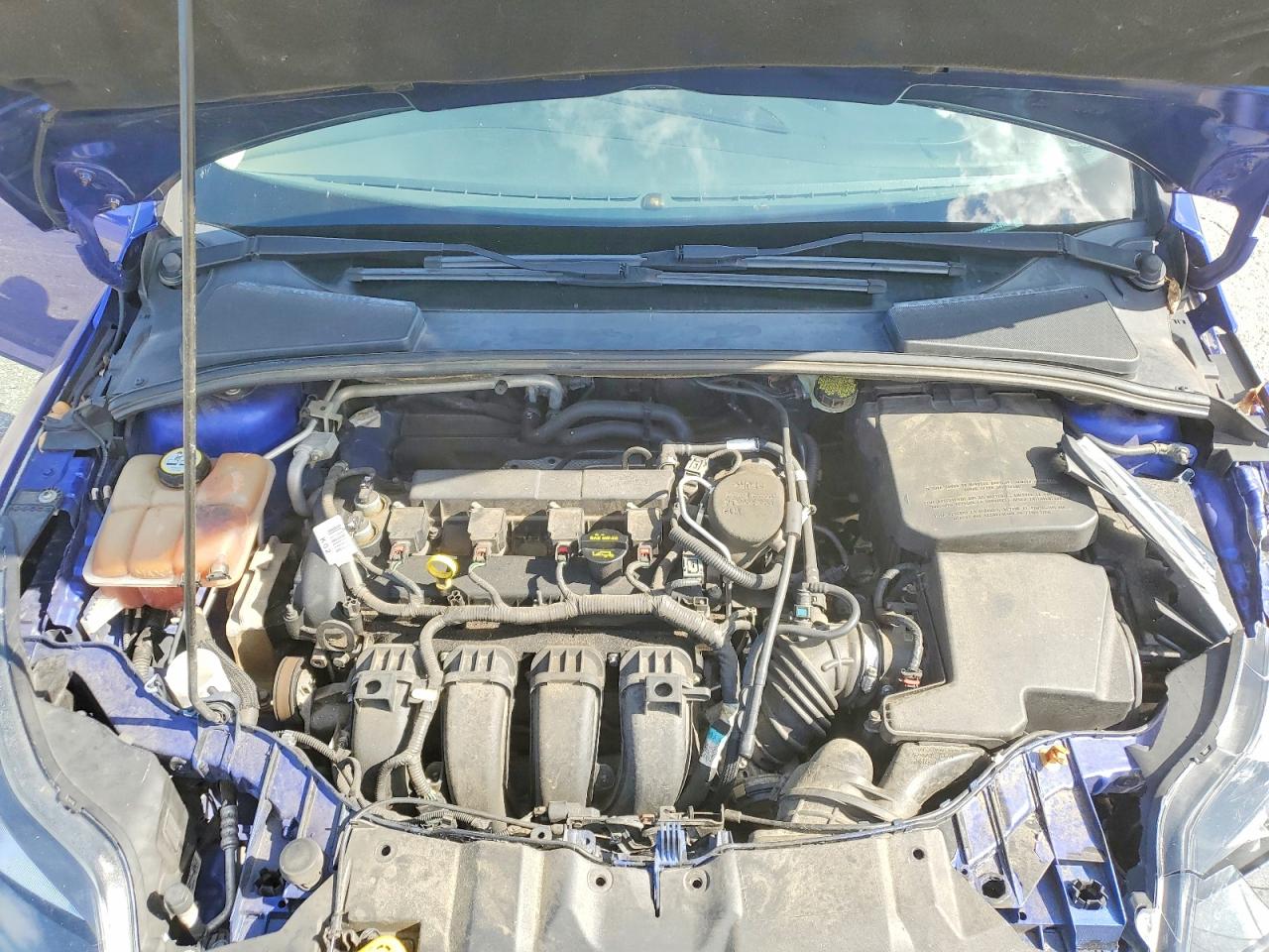2013 Ford Focus Titanium Blue vin: 1FADP3N2XDL121640