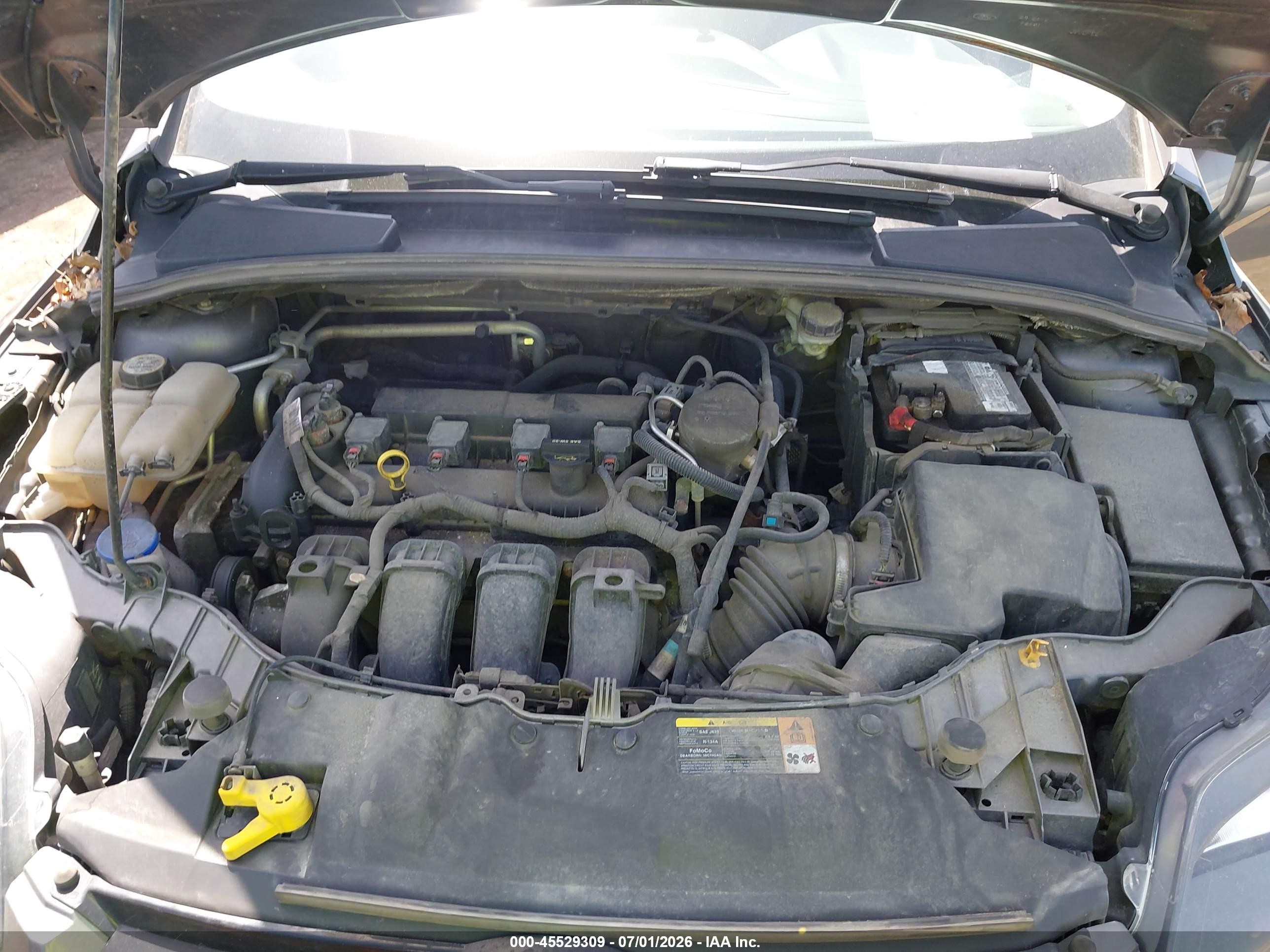 2013 Ford Focus Titanium Gray vin: 1FADP3N2XDL306688