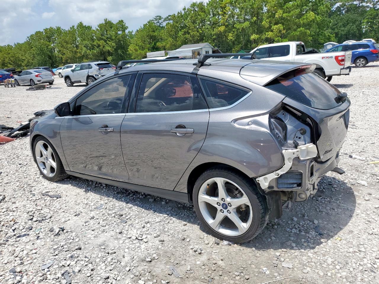 2014 Ford Focus Titanium Gray vin: 1FADP3N2XEL357867