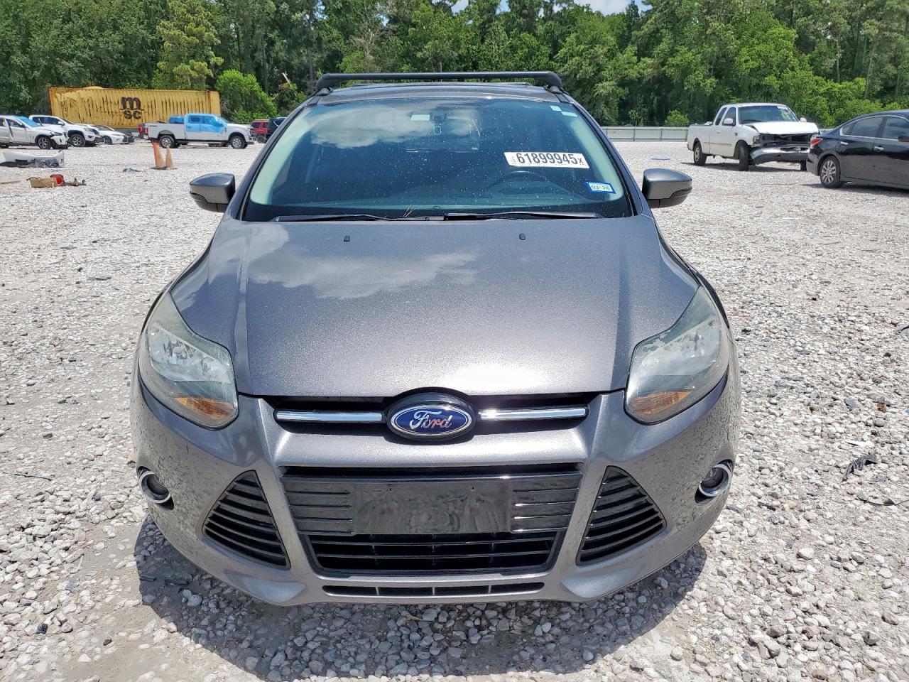2014 Ford Focus Titanium Gray vin: 1FADP3N2XEL357867