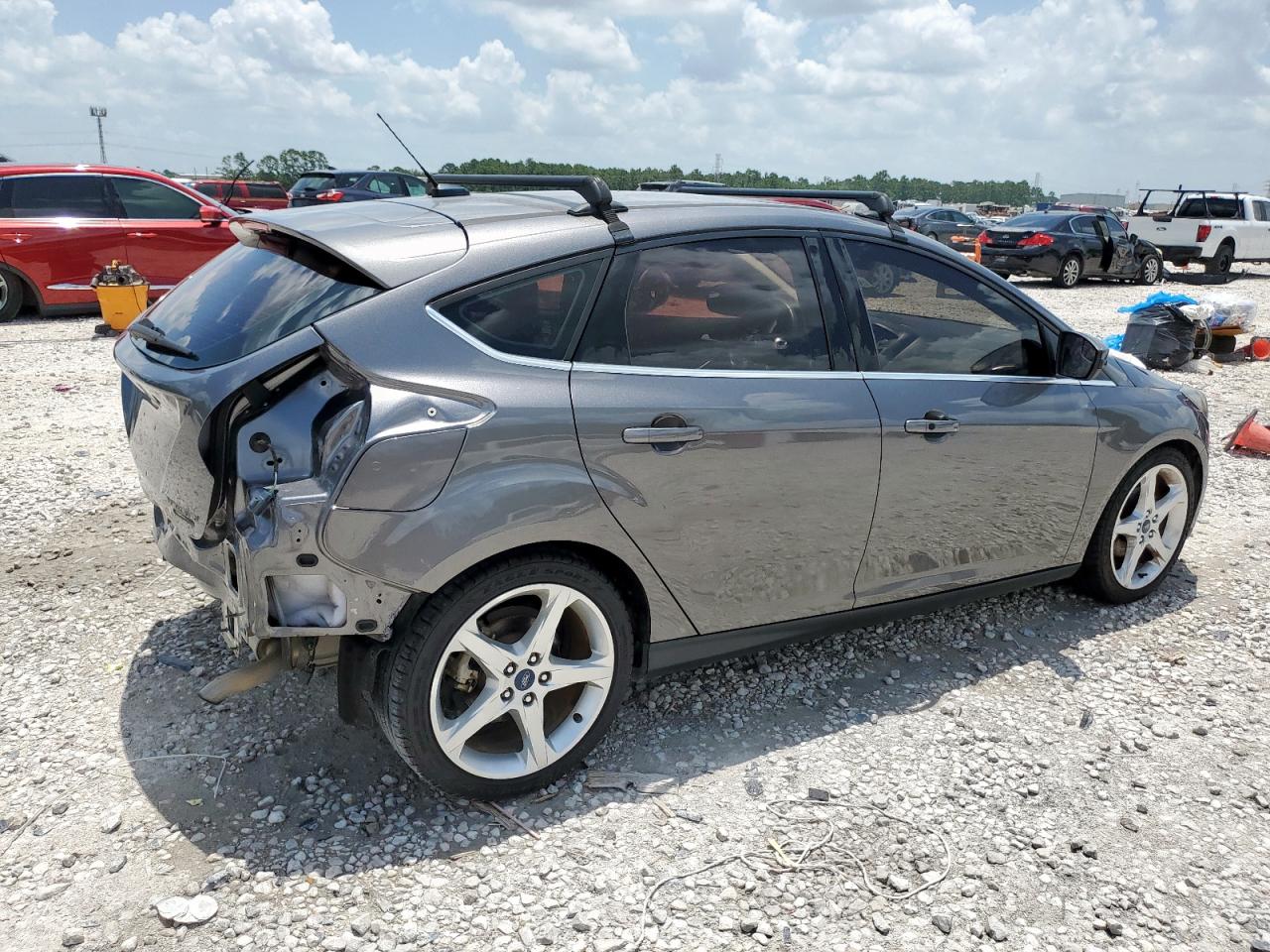 2014 Ford Focus Titanium Gray vin: 1FADP3N2XEL357867