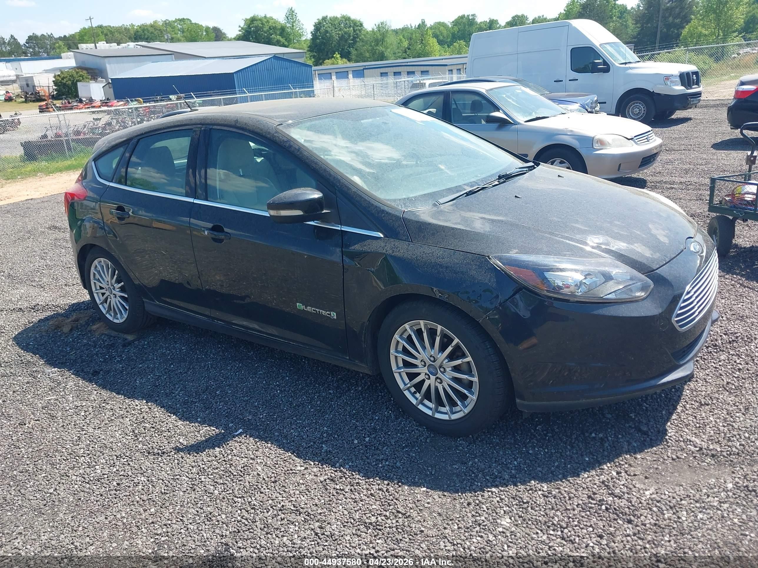 2013 Ford Focus Electric   Black vin: 1FADP3R40DL241412