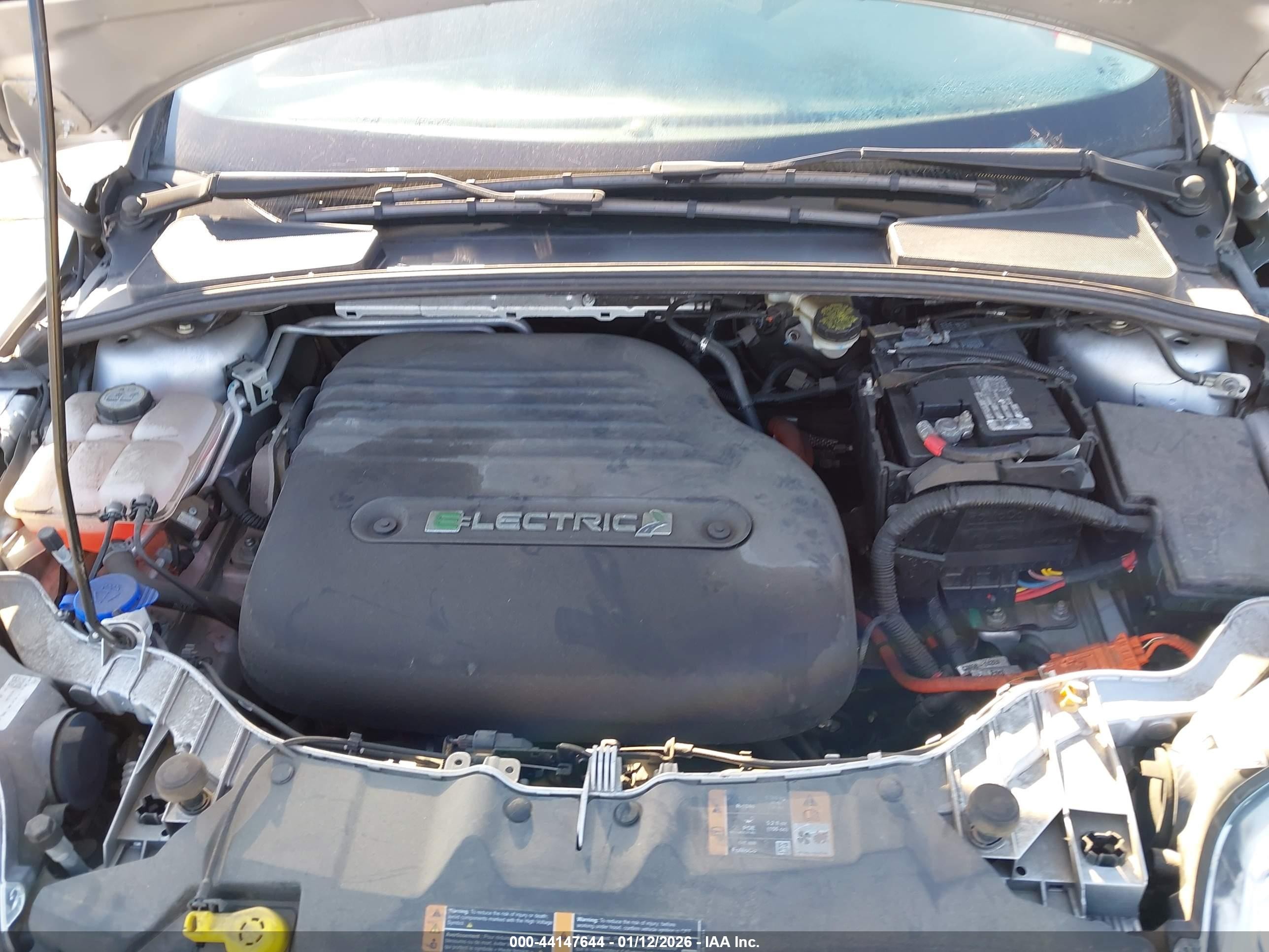 2013 Ford Focus Electric   Gray vin: 1FADP3R42DL292538