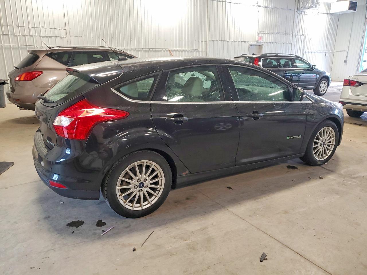 2014 Ford Focus Bev Black vin: 1FADP3R42EL123511