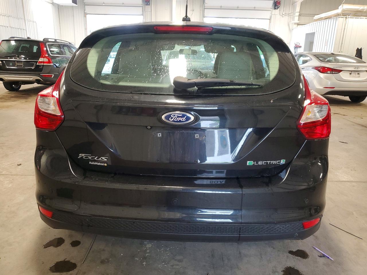 2014 Ford Focus Bev Black vin: 1FADP3R42EL123511