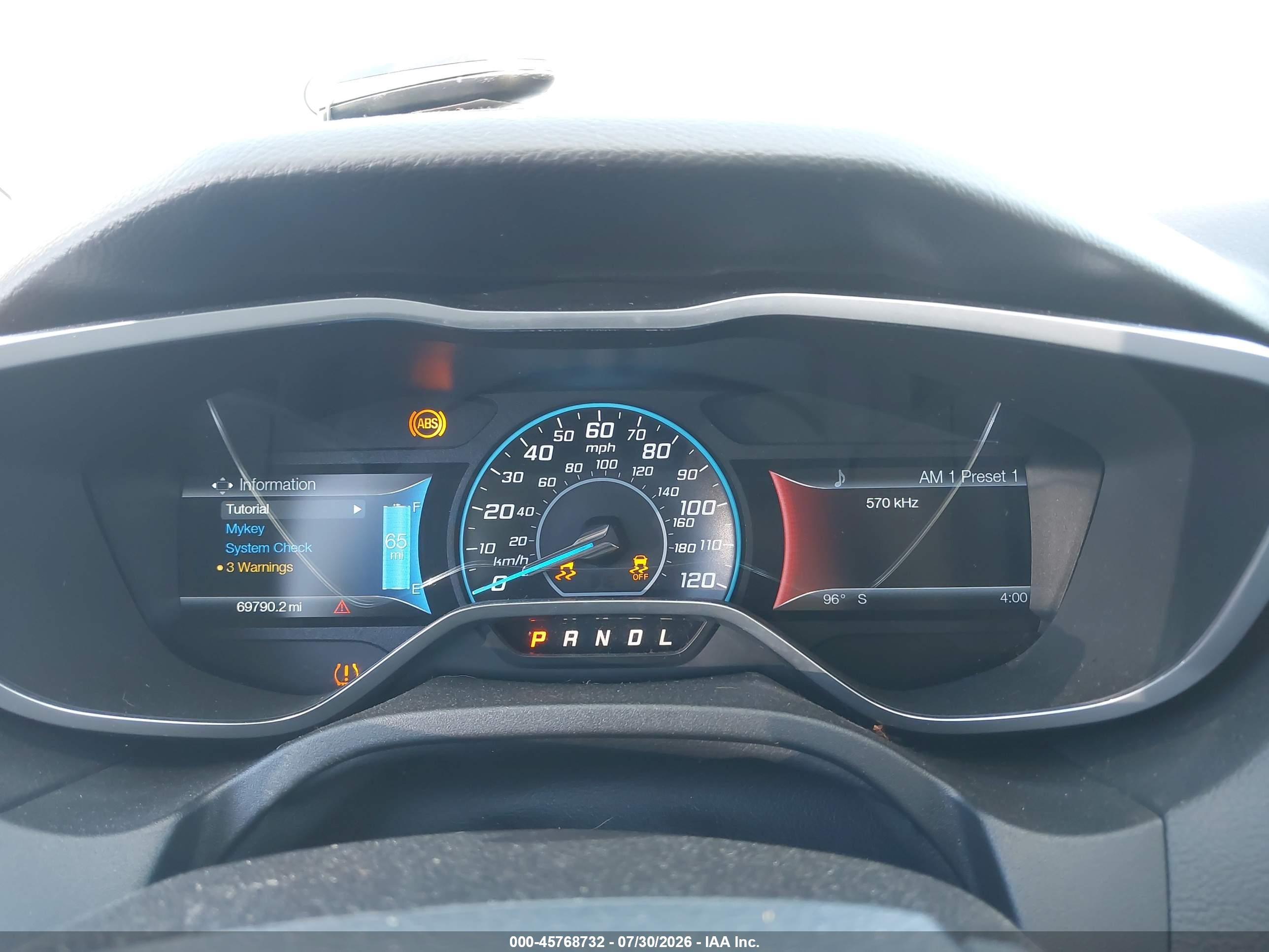2013 Ford Focus Electric   Silver vin: 1FADP3R45DL280867