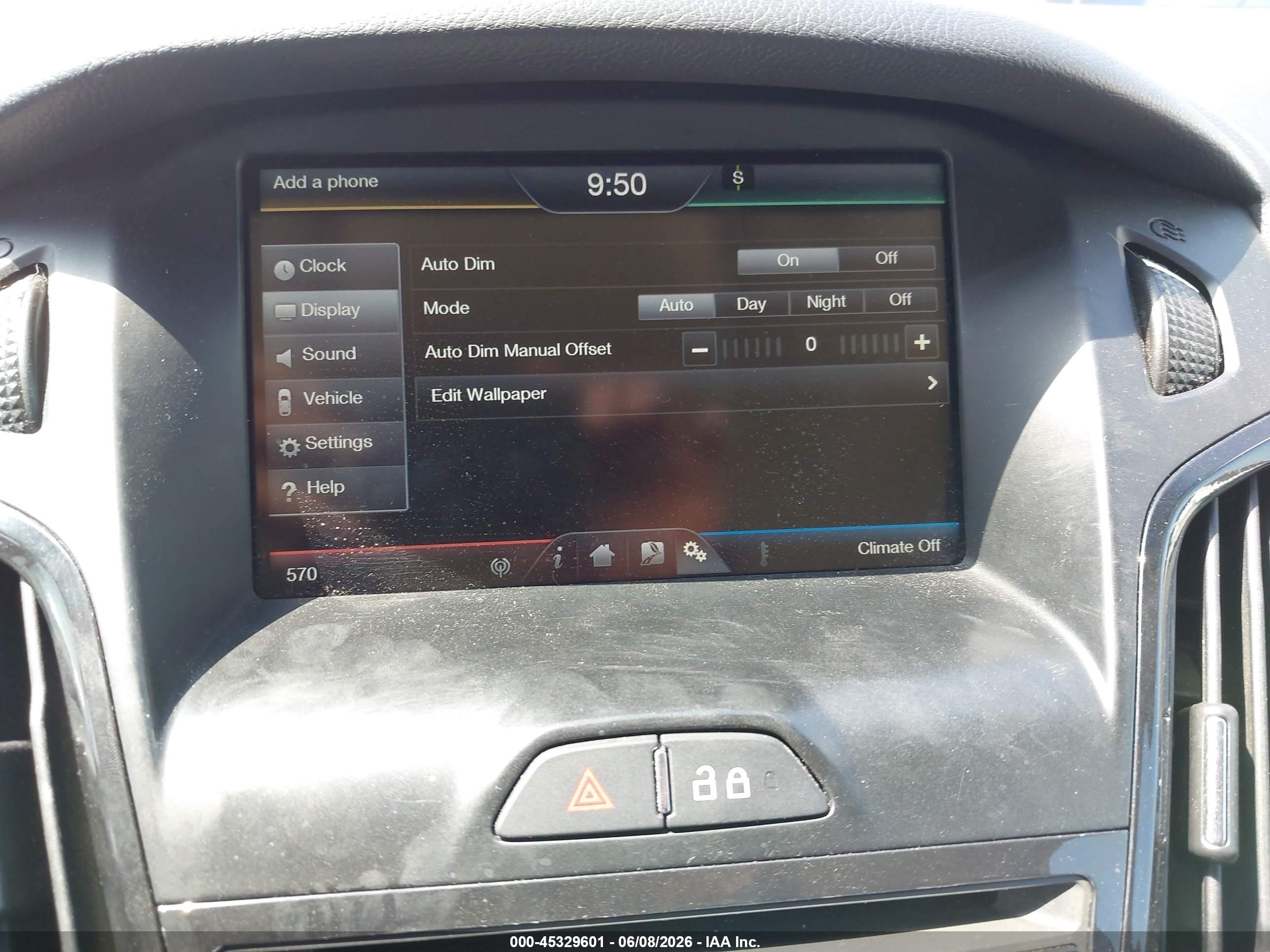 2014 Ford Focus Electric   Silver vin: 1FADP3R45EL249653