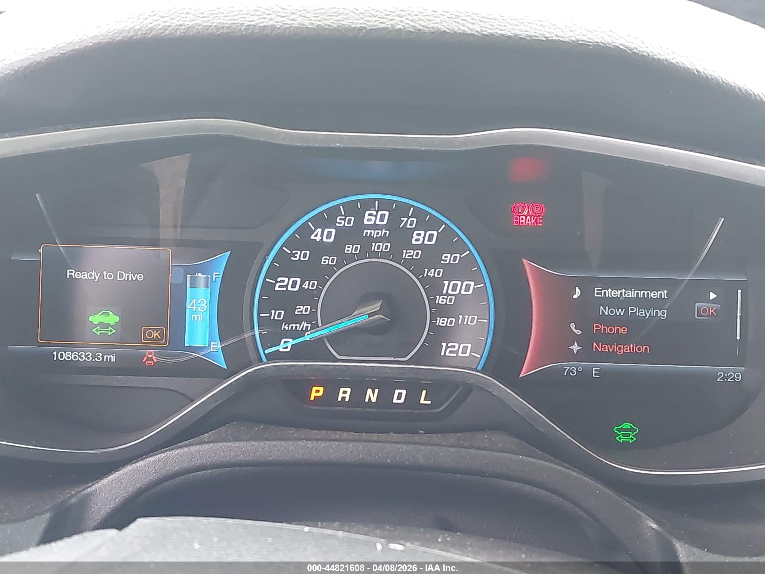 2014 Ford Focus Electric   Black vin: 1FADP3R45EL363779