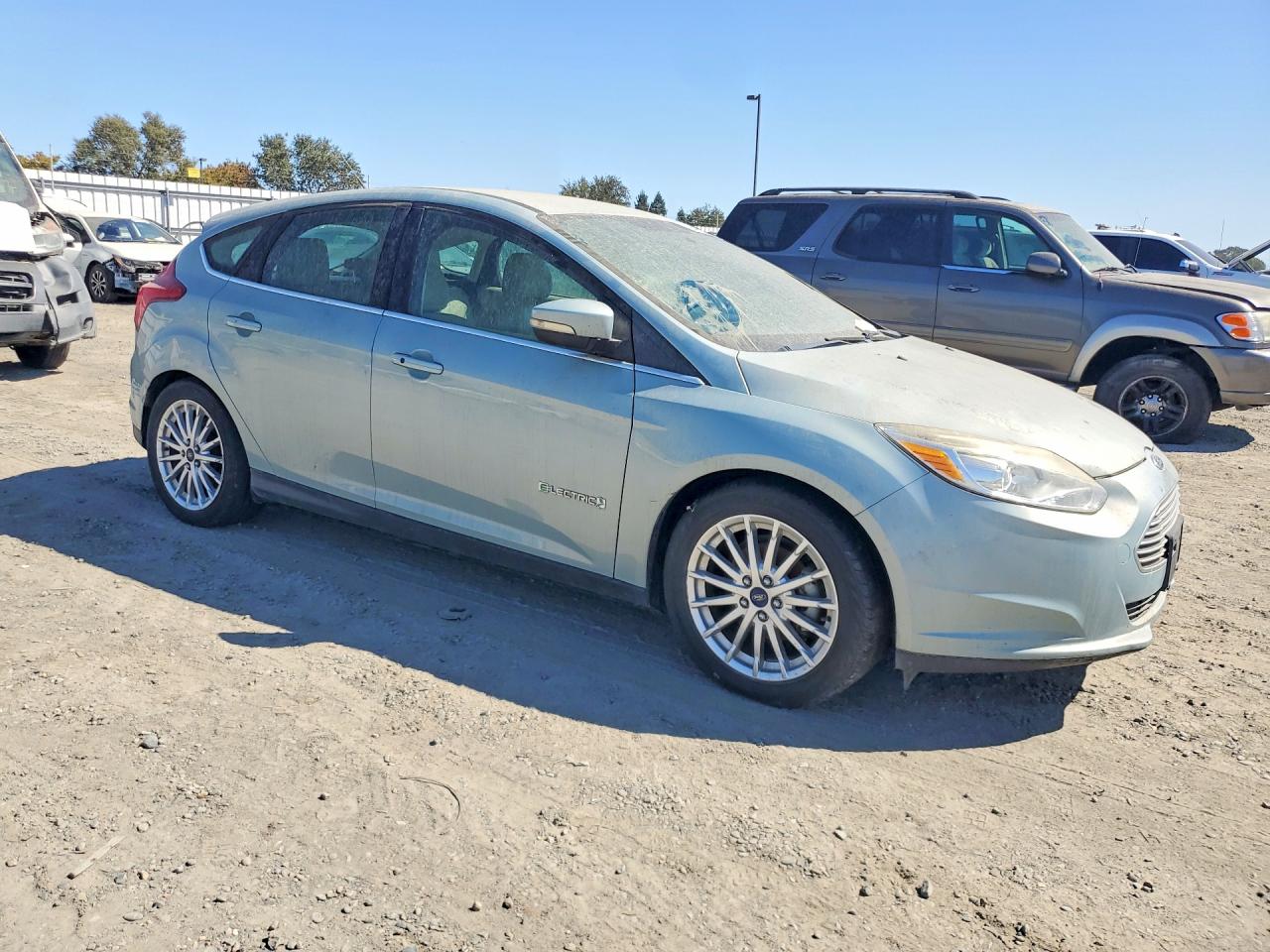 2013 Ford Focus Bev Turquoise vin: 1FADP3R46DL313973