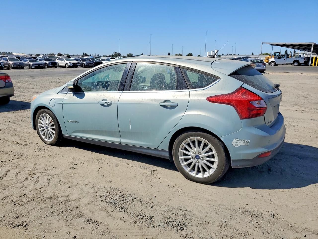 2013 Ford Focus Bev Turquoise vin: 1FADP3R46DL313973