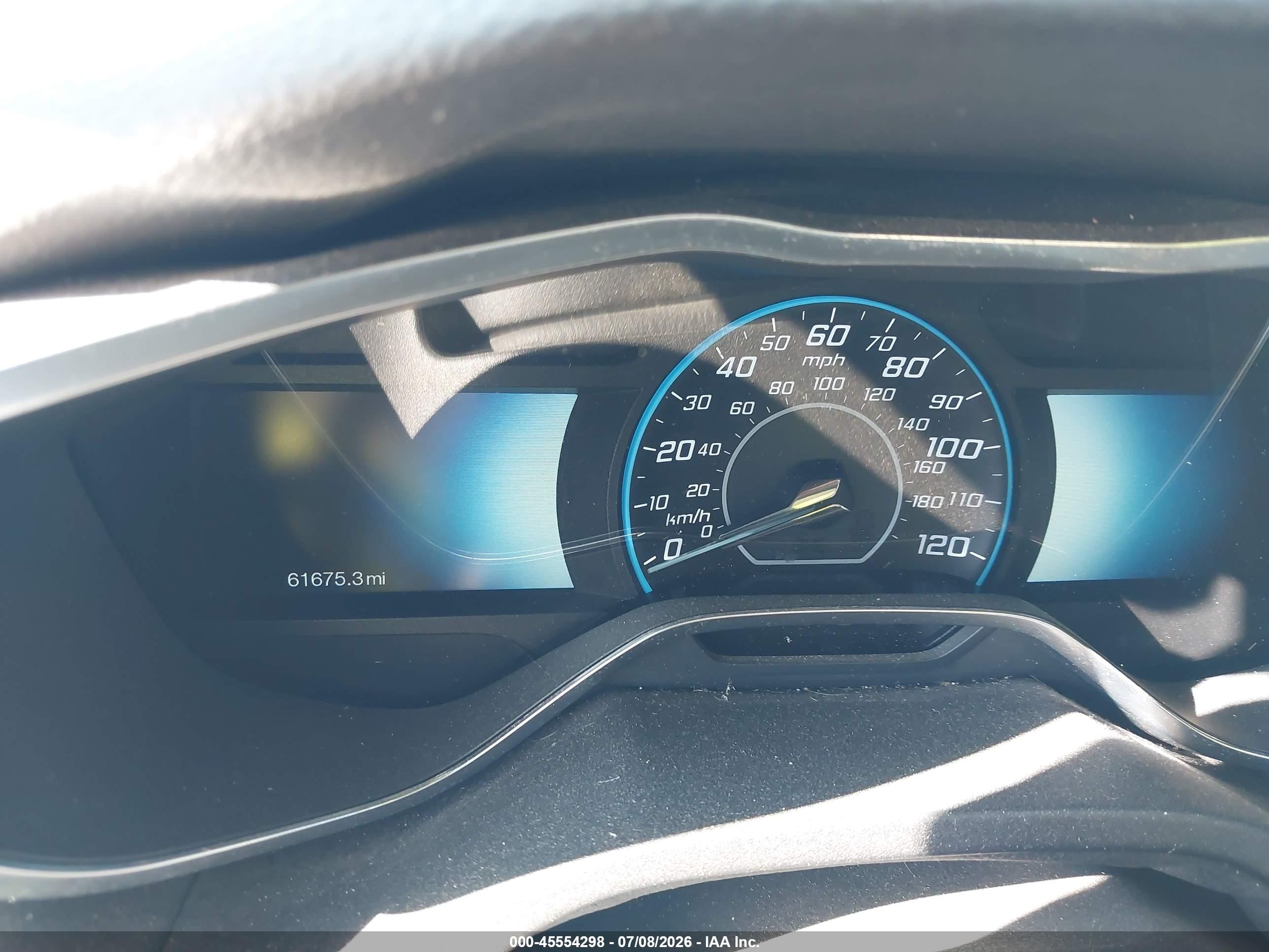 2015 Ford Focus Electric   Blue vin: 1FADP3R49FL231321