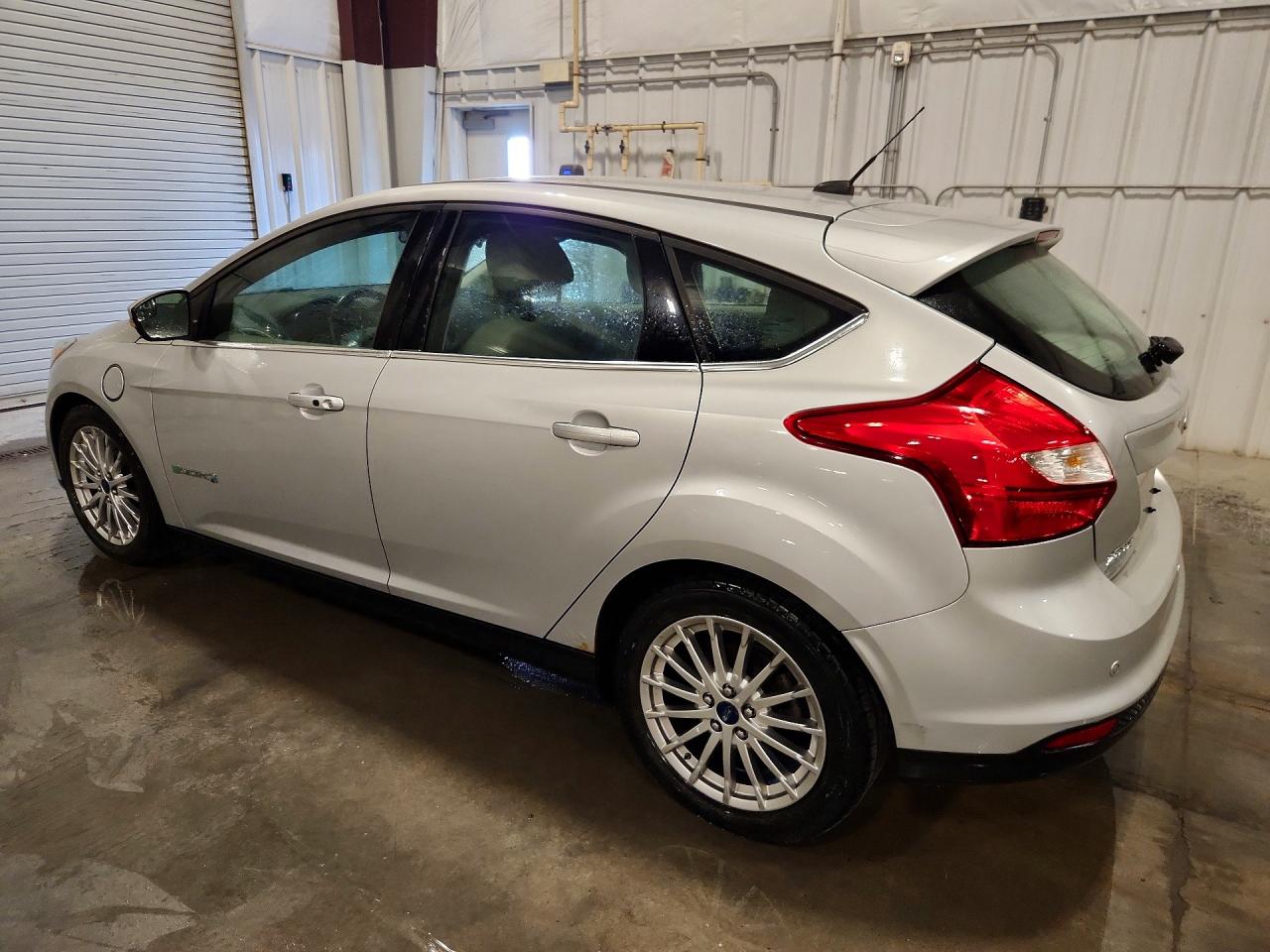 2014 Ford Focus Bev Silver vin: 1FADP3R4XEL330308