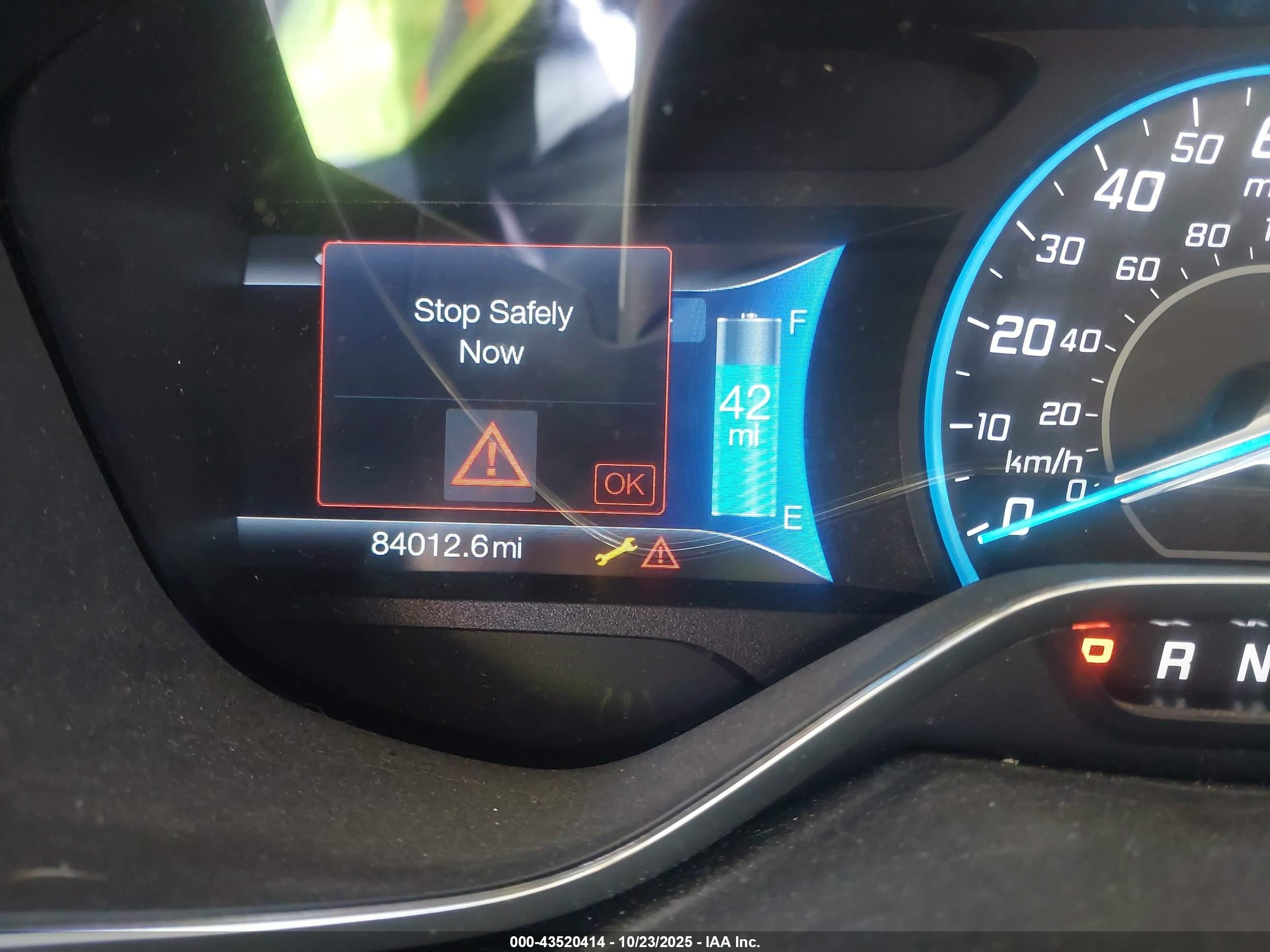 2014 Ford Focus Electric   White vin: 1FADP3R4XEL349912