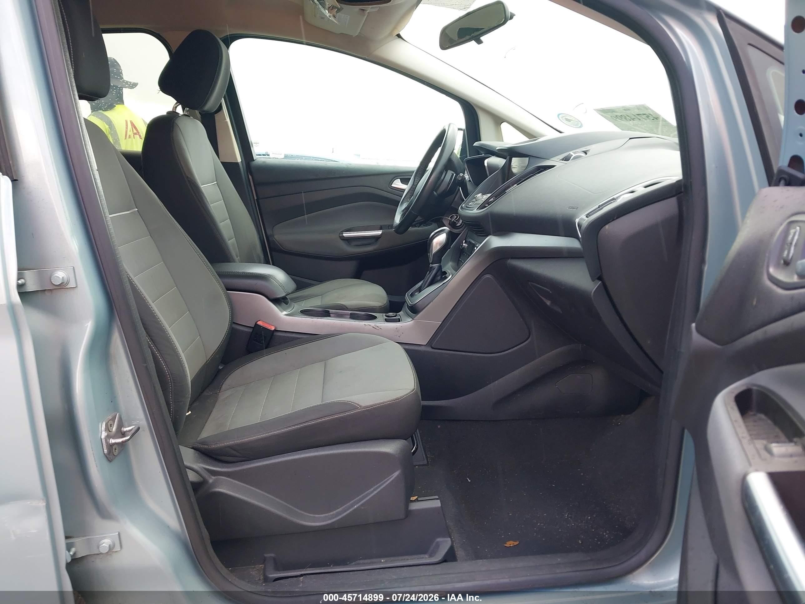 2013 Ford C-max Hybrid Se Синий vin: 1FADP5AU0DL500407