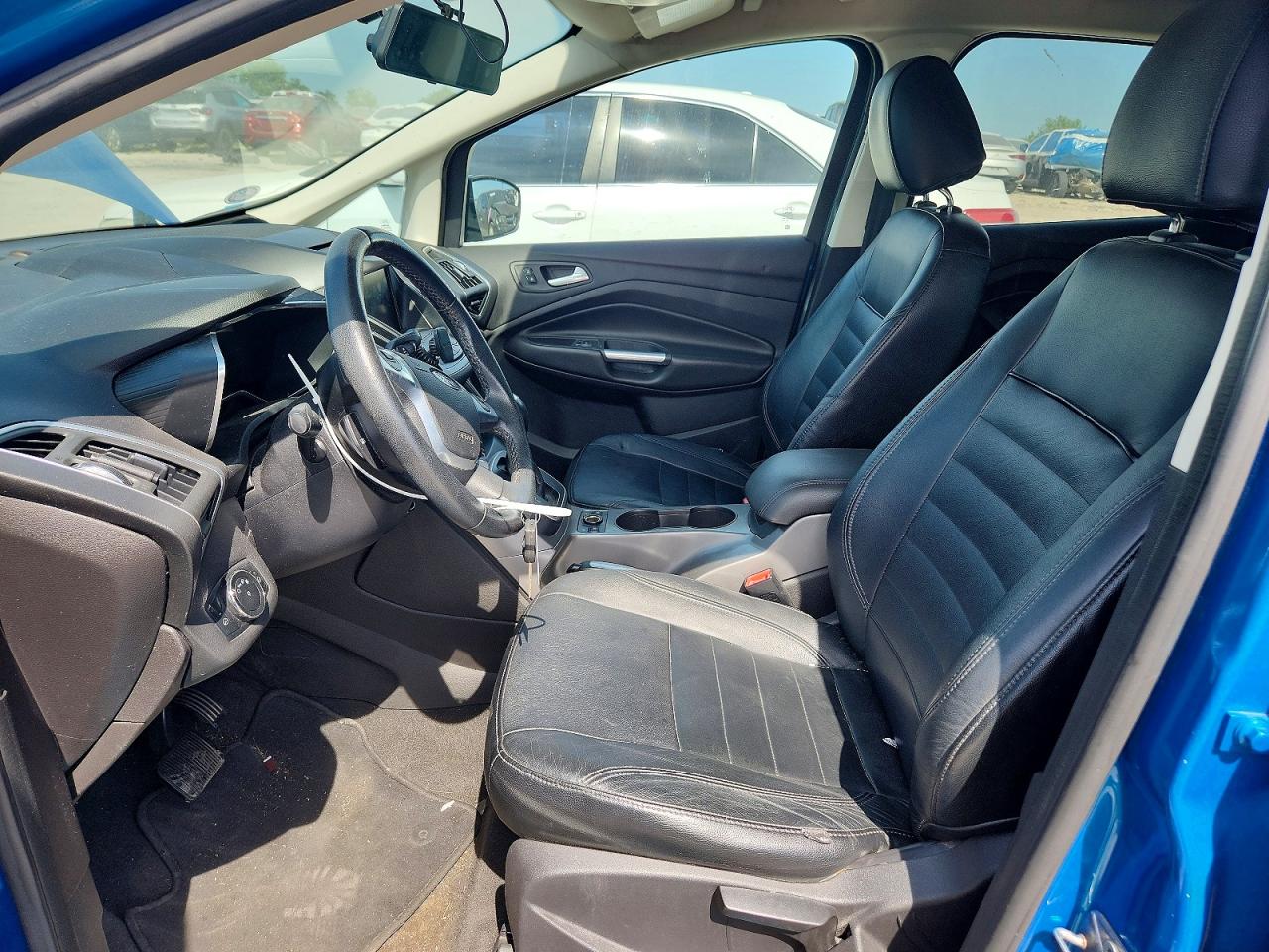 2013 Ford C-max Se Blue vin: 1FADP5AU0DL506322