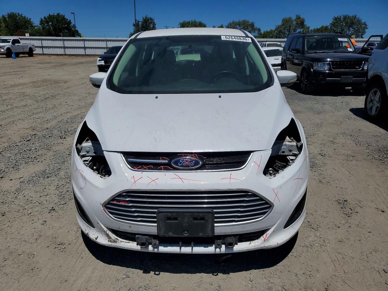 2013 Ford C-max Se White vin: 1FADP5AU0DL511441
