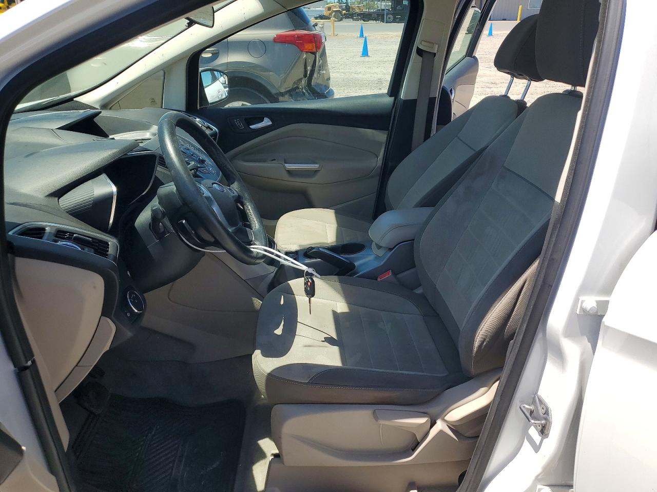 2013 Ford C-max Se White vin: 1FADP5AU0DL511441