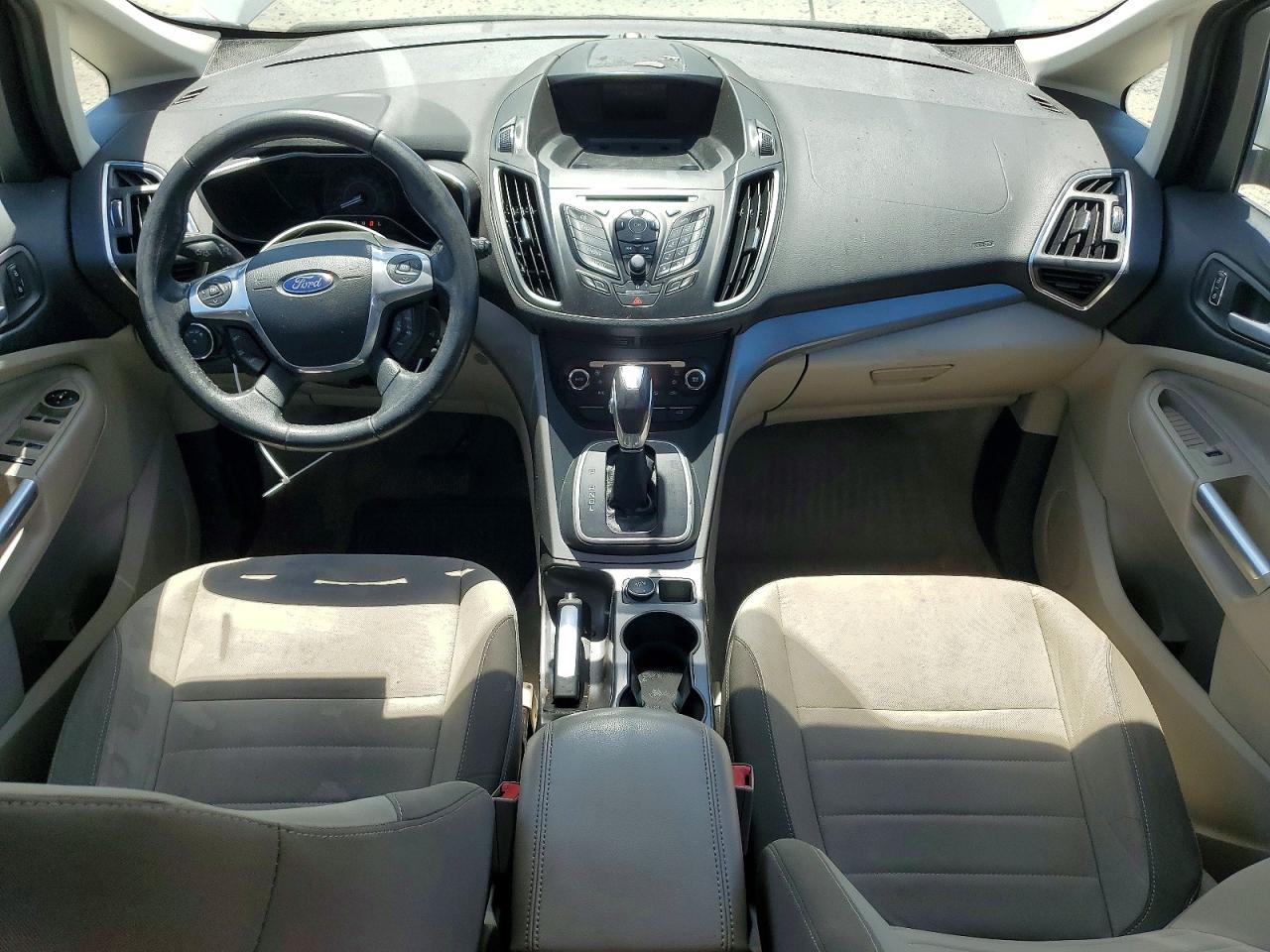 2013 Ford C-max Se White vin: 1FADP5AU0DL511441
