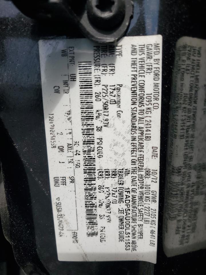 2013 Ford C-max Se Черный vin: 1FADP5AU0DL511553