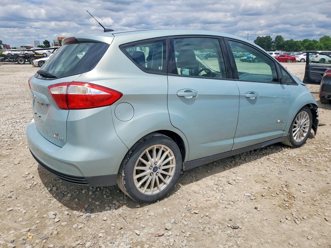 2013 Ford C-max Se Turquoise vin: 1FADP5AU0DL513139