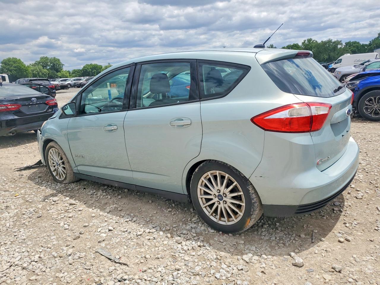 2013 Ford C-max Se Turquoise vin: 1FADP5AU0DL513139