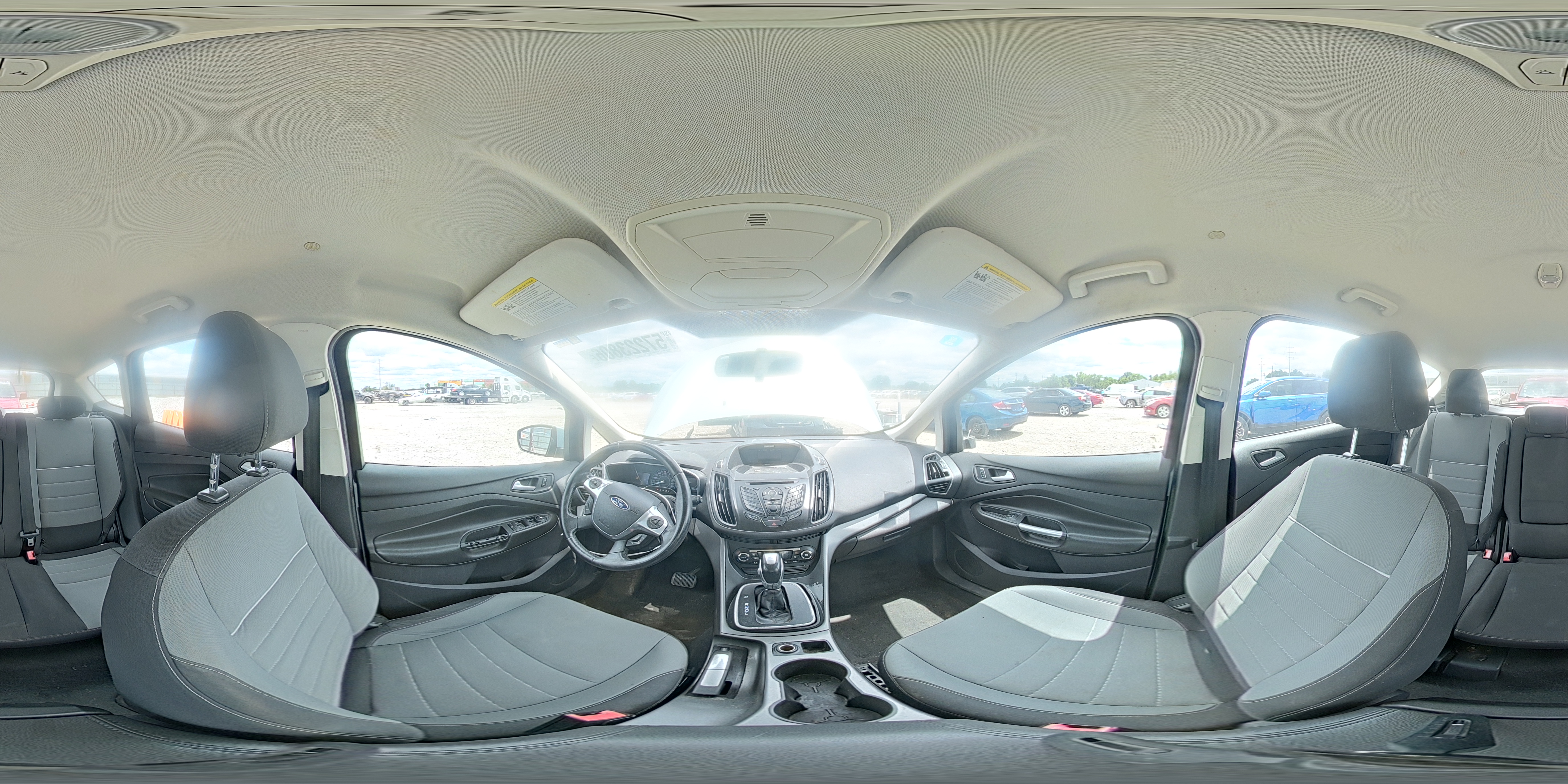 2013 Ford C-max Se Turquoise vin: 1FADP5AU0DL513139