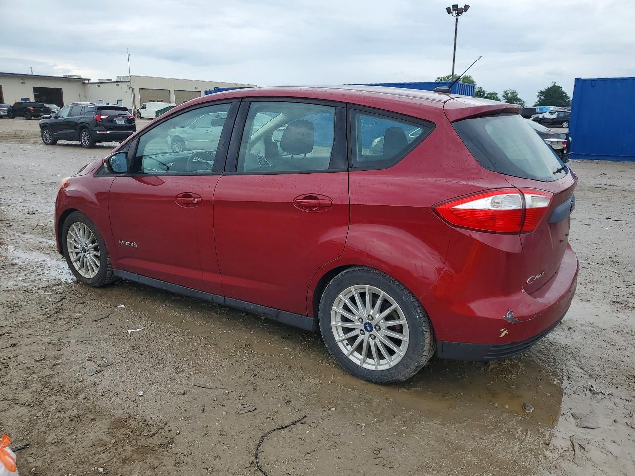 2013 Ford C-max Se Red vin: 1FADP5AU0DL517000
