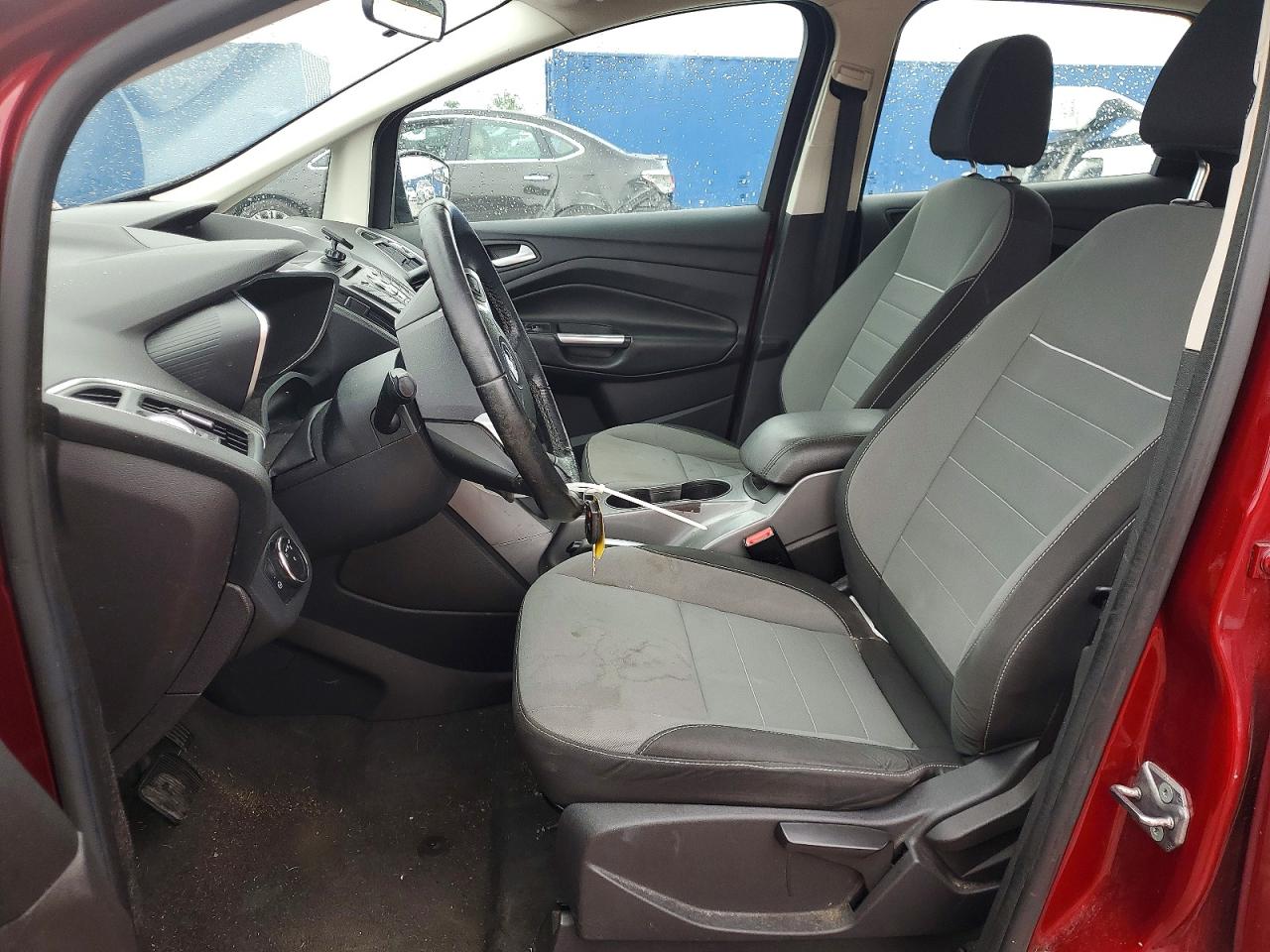2013 Ford C-max Se Red vin: 1FADP5AU0DL517000