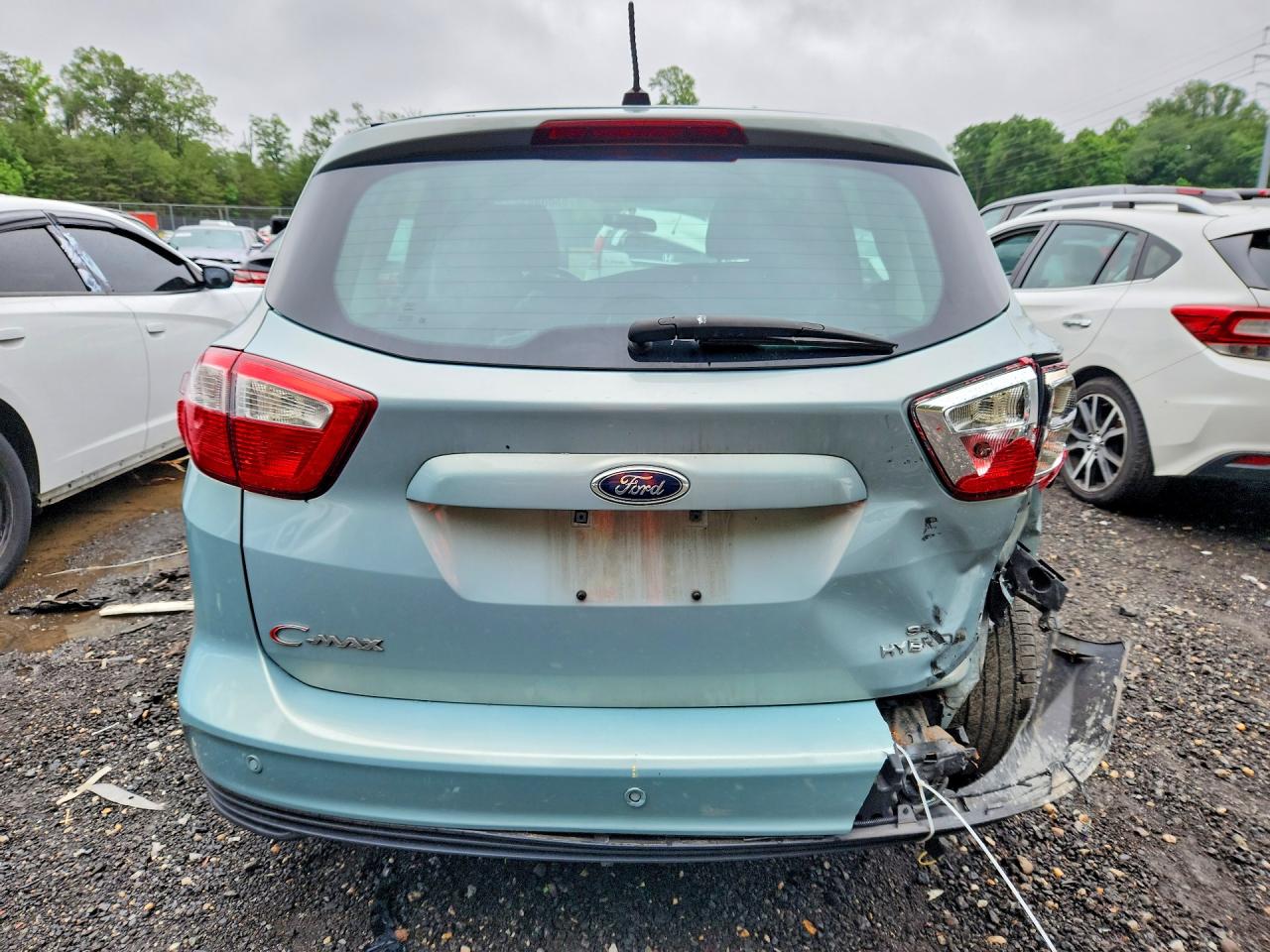 2013 Ford C-max Se Turquoise vin: 1FADP5AU0DL517076