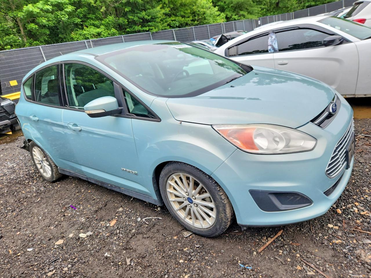 2013 Ford C-max Se Turquoise vin: 1FADP5AU0DL517076