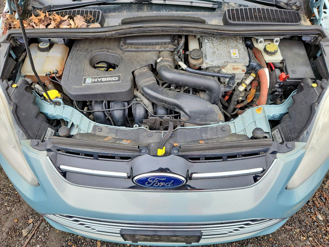 2013 Ford C-max Se Turquoise vin: 1FADP5AU0DL517076