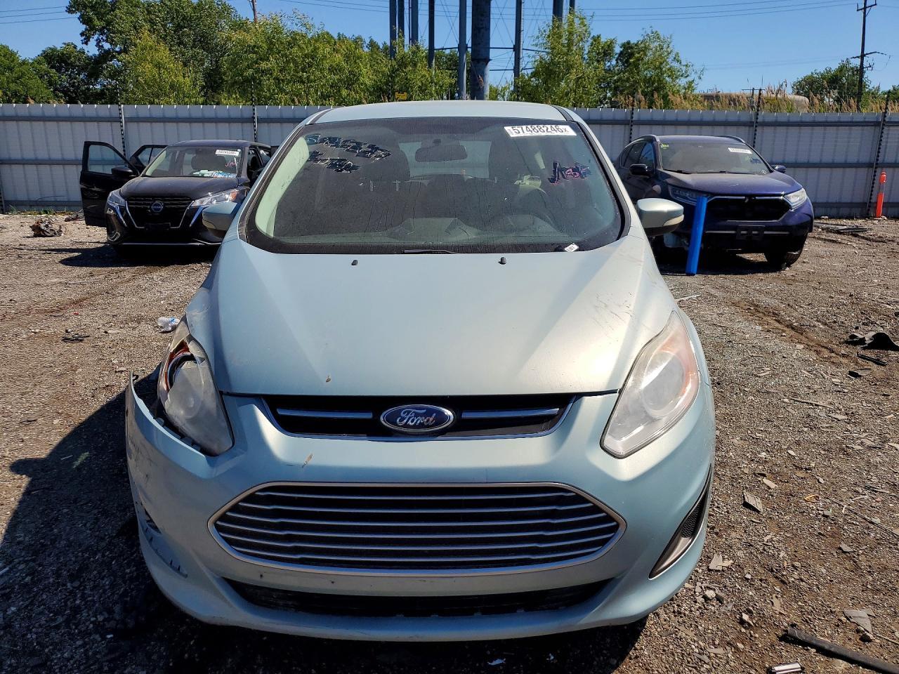 2013 Ford C-max Se Blue vin: 1FADP5AU0DL517398