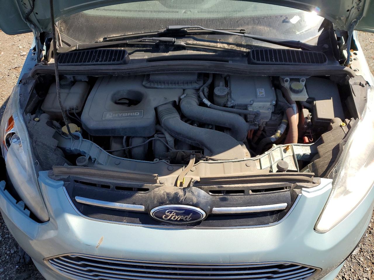 2013 Ford C-max Se Blue vin: 1FADP5AU0DL517398