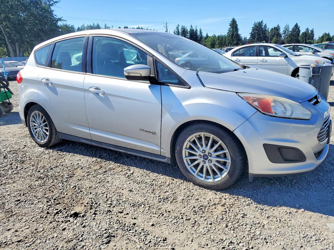 2013 Ford C-max Se Серебряный vin: 1FADP5AU0DL519216