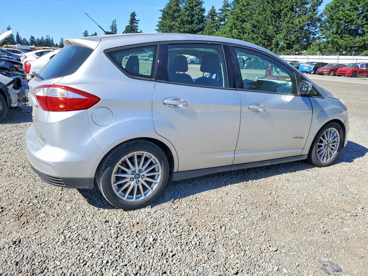 2013 Ford C-max Se Серебряный vin: 1FADP5AU0DL519216