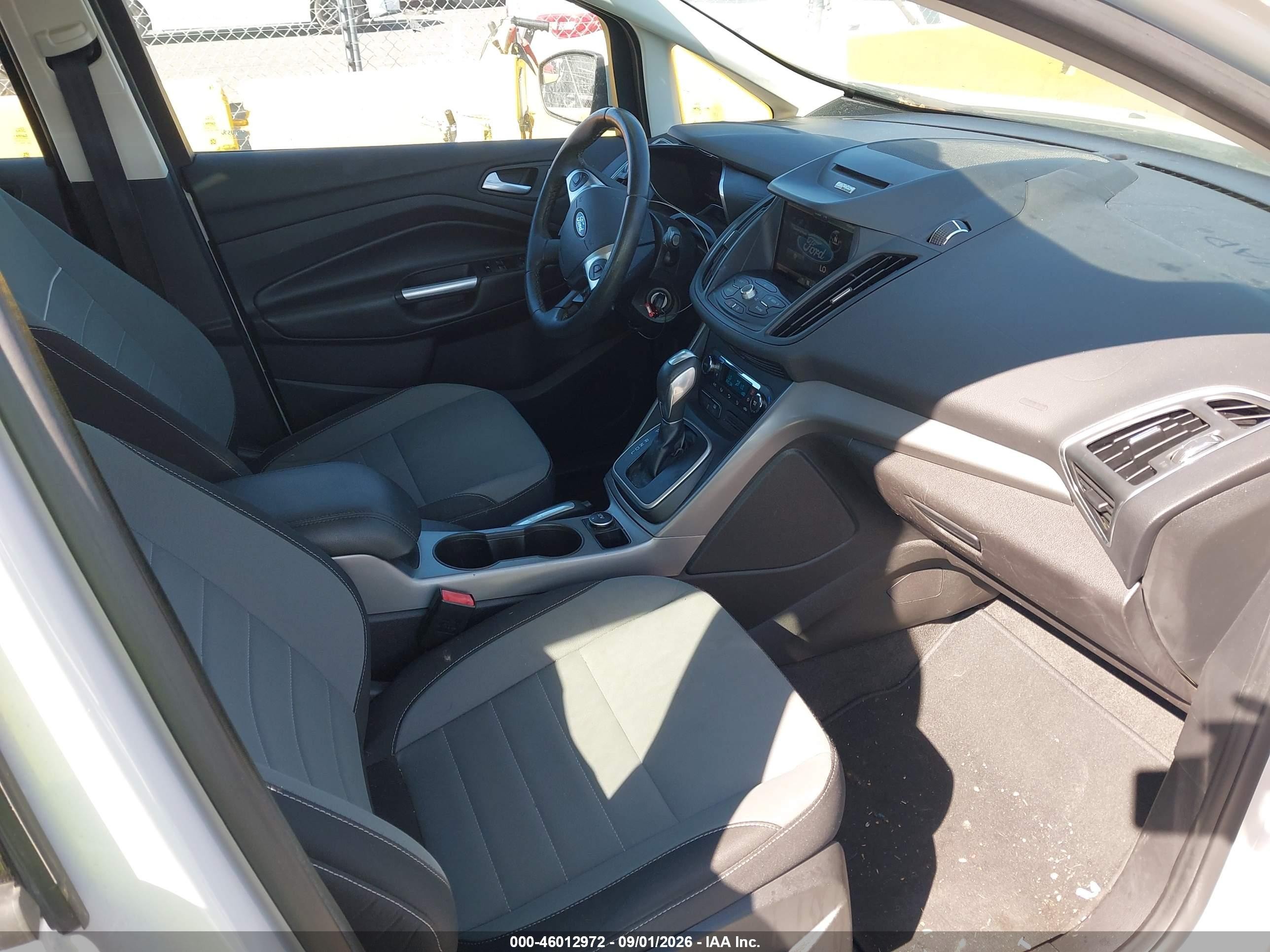 2013 Ford C-max Se White vin: 1FADP5AU0DL528143