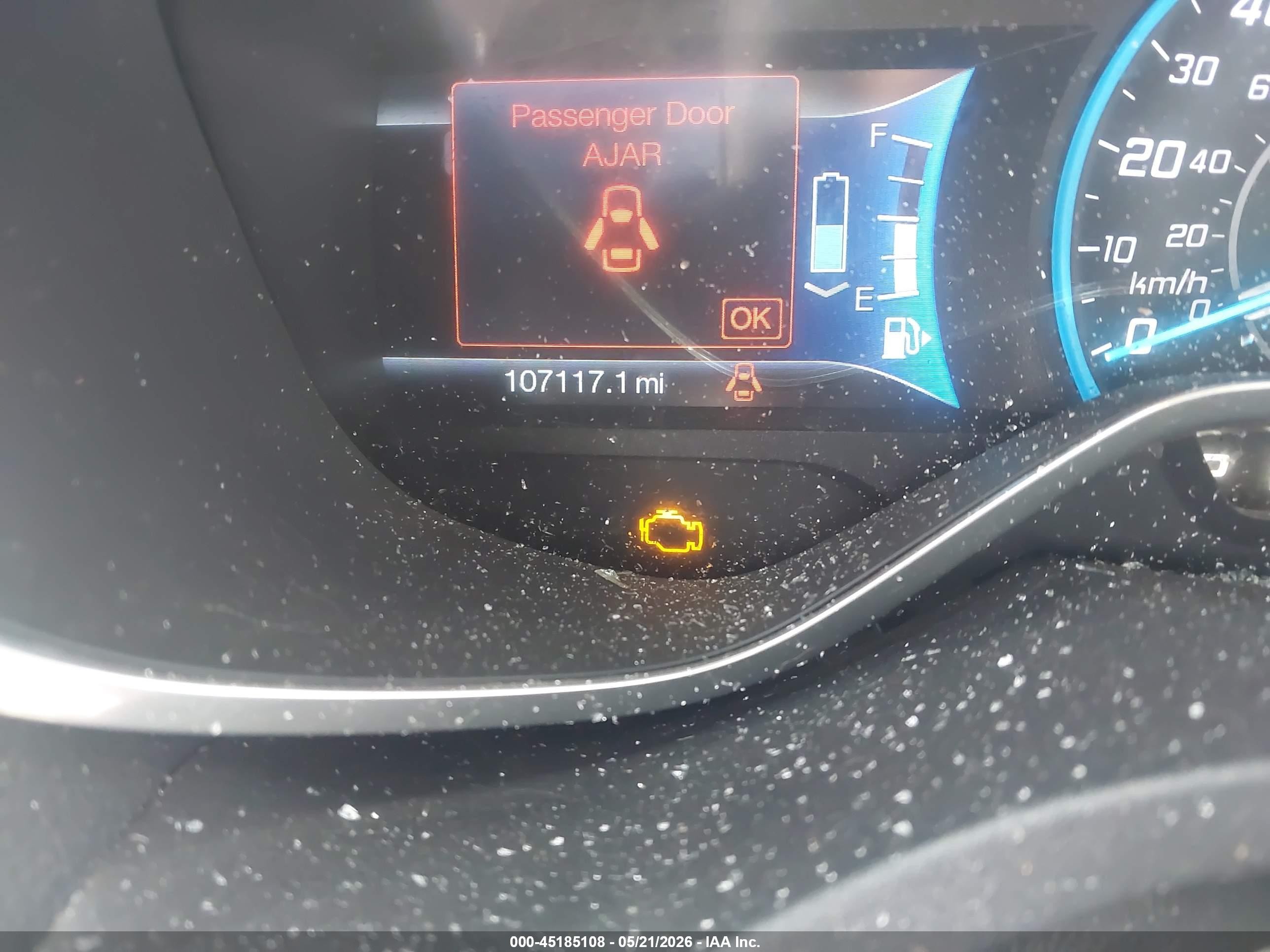 2013 Ford C-max Hybrid Se Красный vin: 1FADP5AU0DL529230