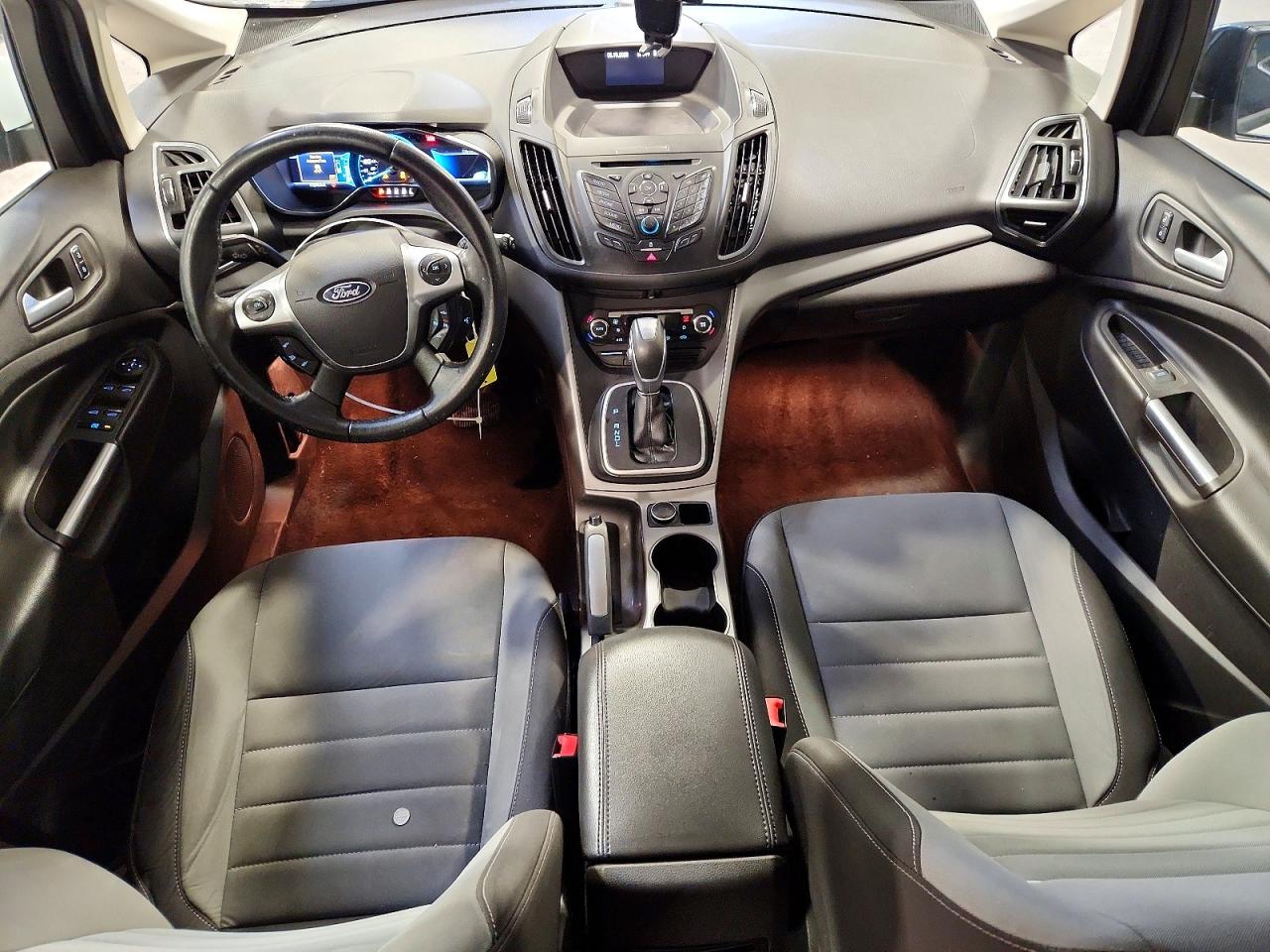2013 Ford C-max Se White vin: 1FADP5AU0DL536162
