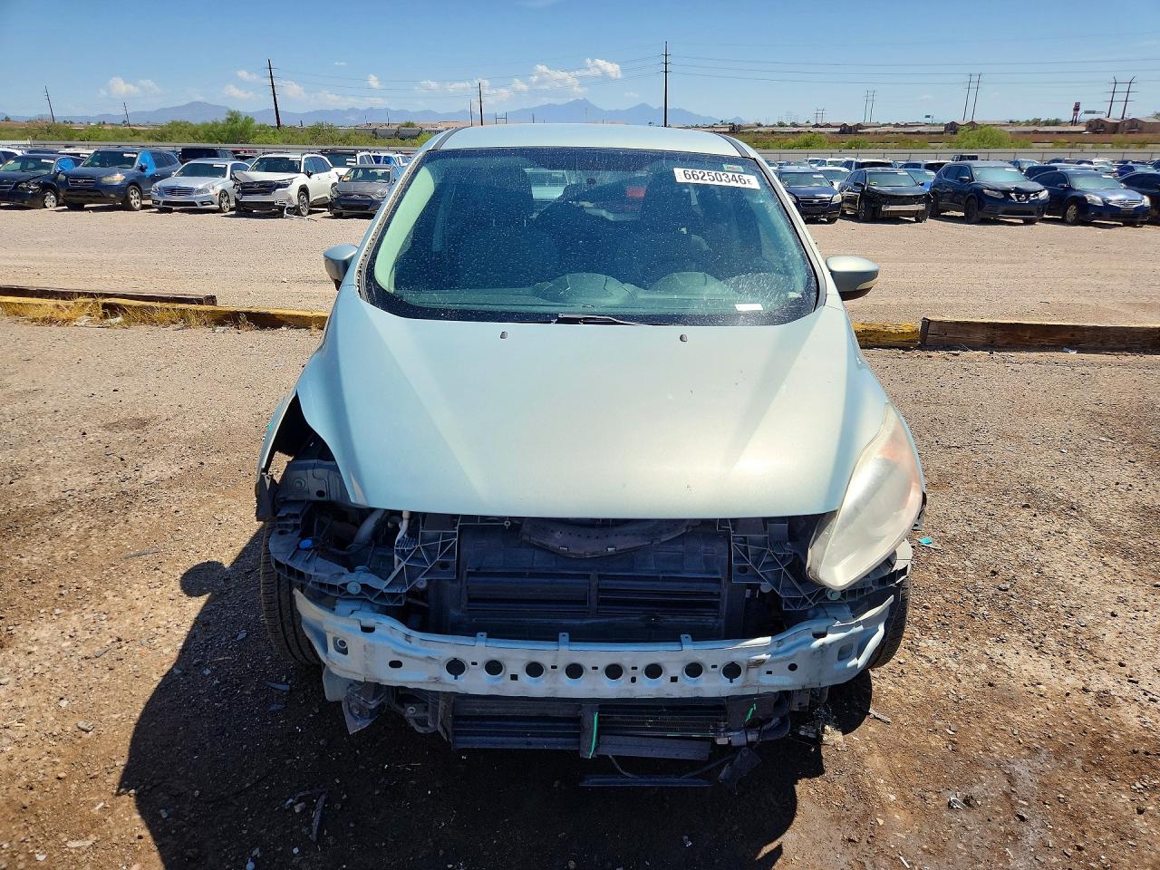 2014 Ford C-max Se Green vin: 1FADP5AU0EL507973