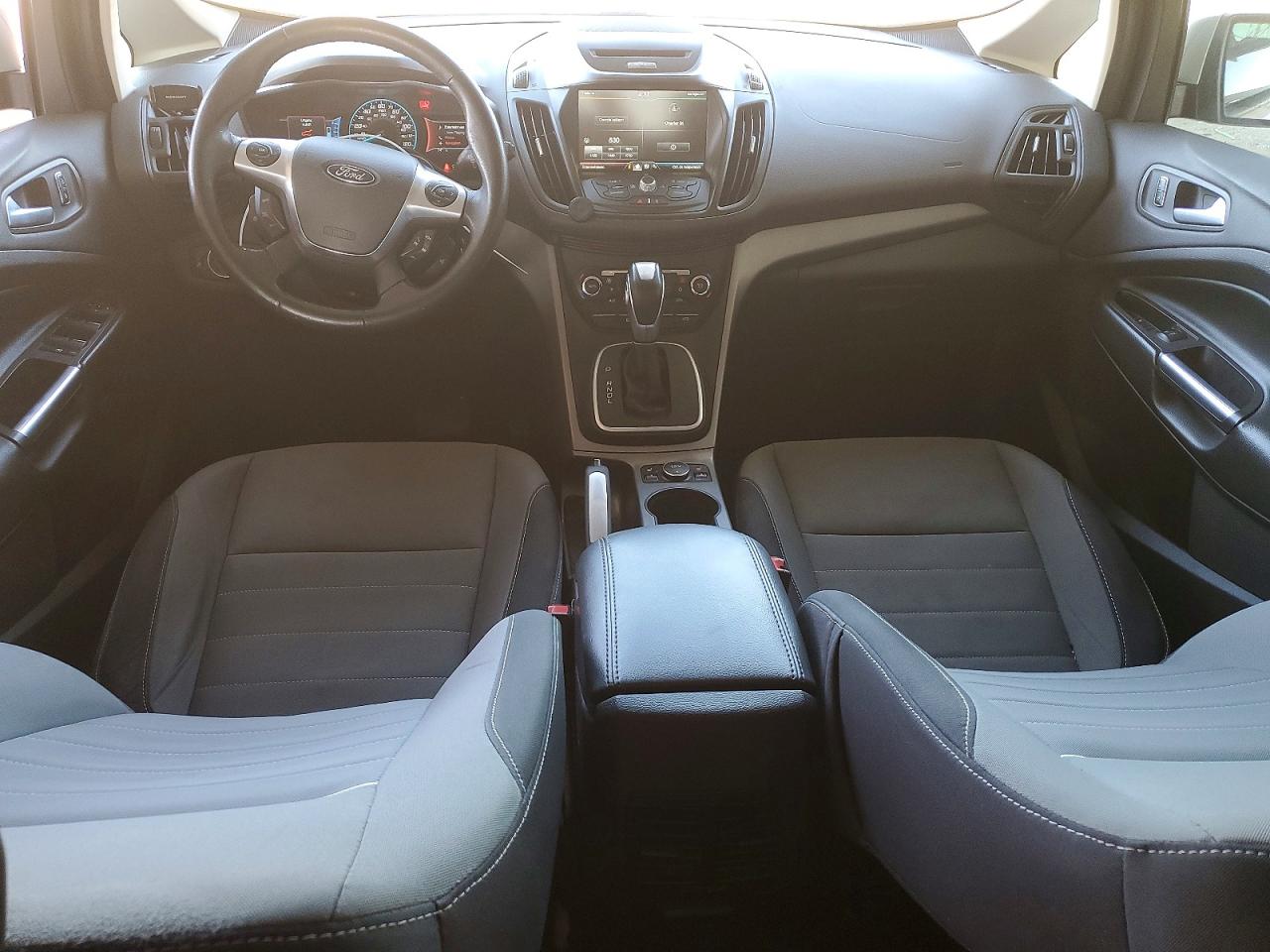 2014 Ford C-max Se White vin: 1FADP5AU0EL512963