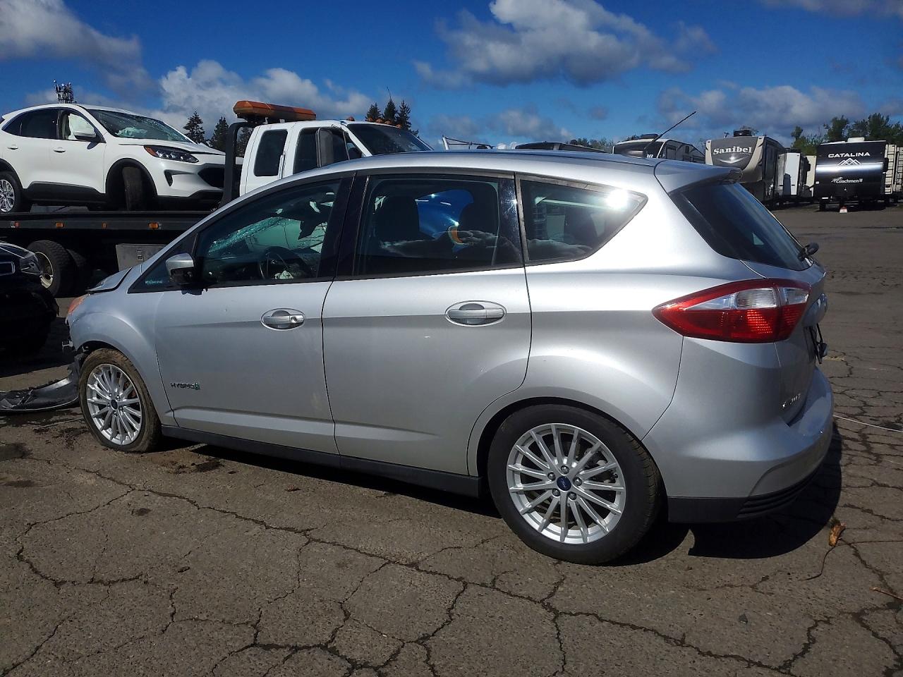 2014 Ford C-max Se Серебряный vin: 1FADP5AU0EL519220