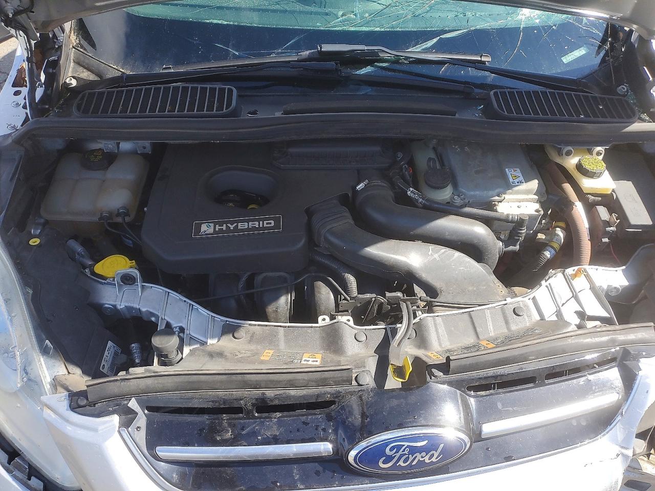 2014 Ford C-max Se Серебряный vin: 1FADP5AU0EL519220