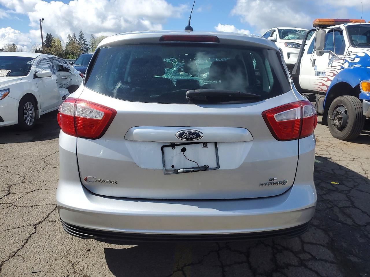 2014 Ford C-max Se Серебряный vin: 1FADP5AU0EL519220