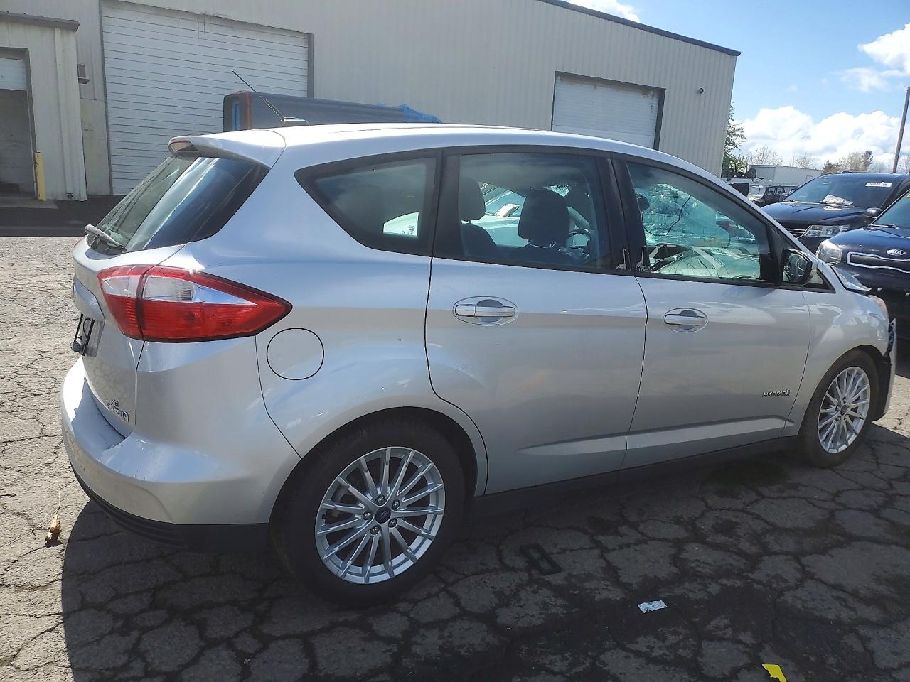2014 Ford C-max Se Серебряный vin: 1FADP5AU0EL519220