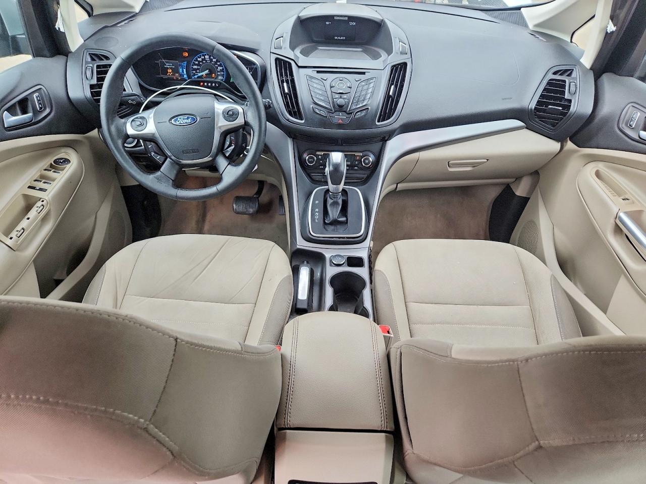 2015 Ford C-max Se Silver vin: 1FADP5AU0FL118378