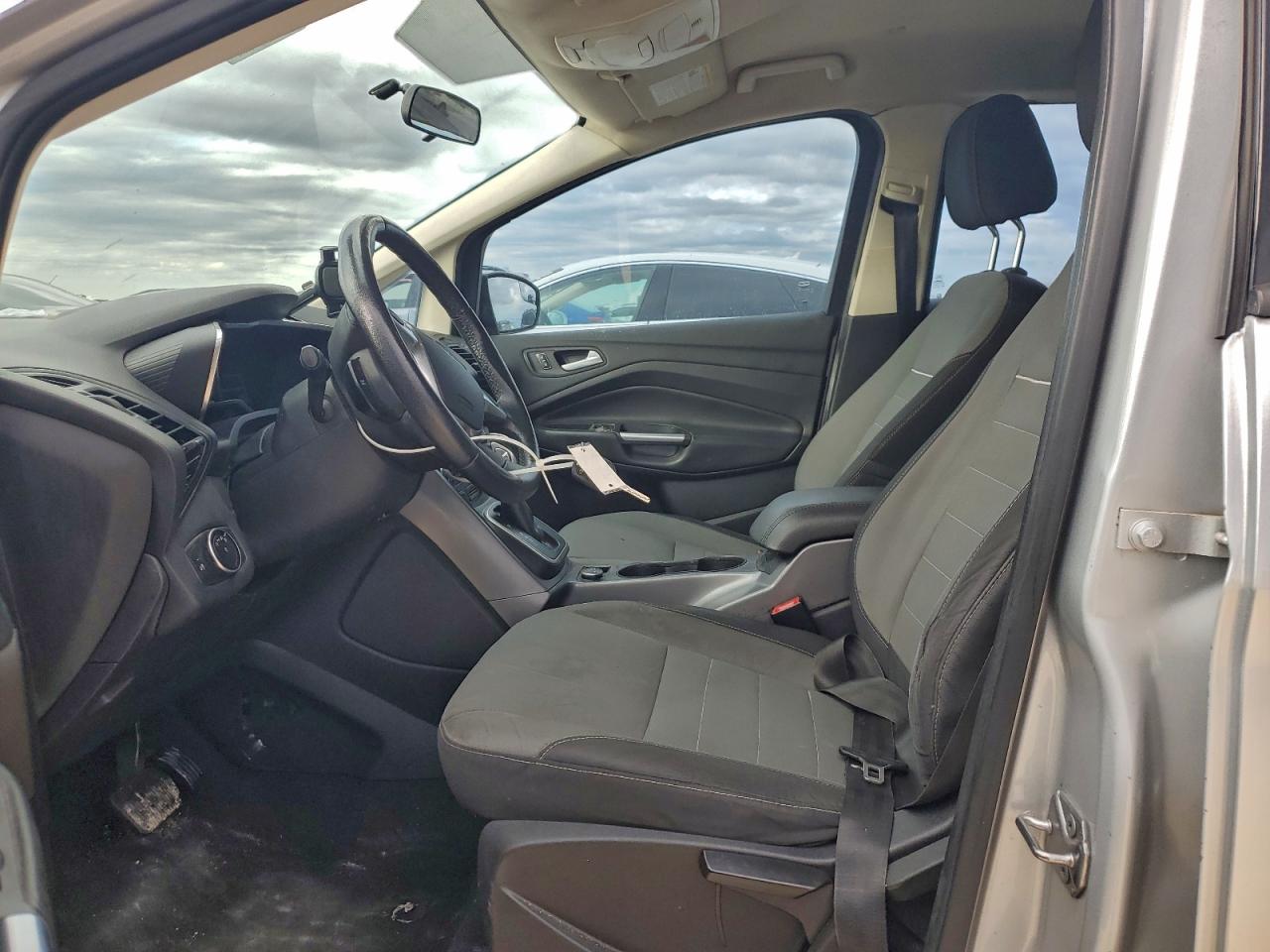 2015 Ford C-max Se Silver vin: 1FADP5AU0FL124956