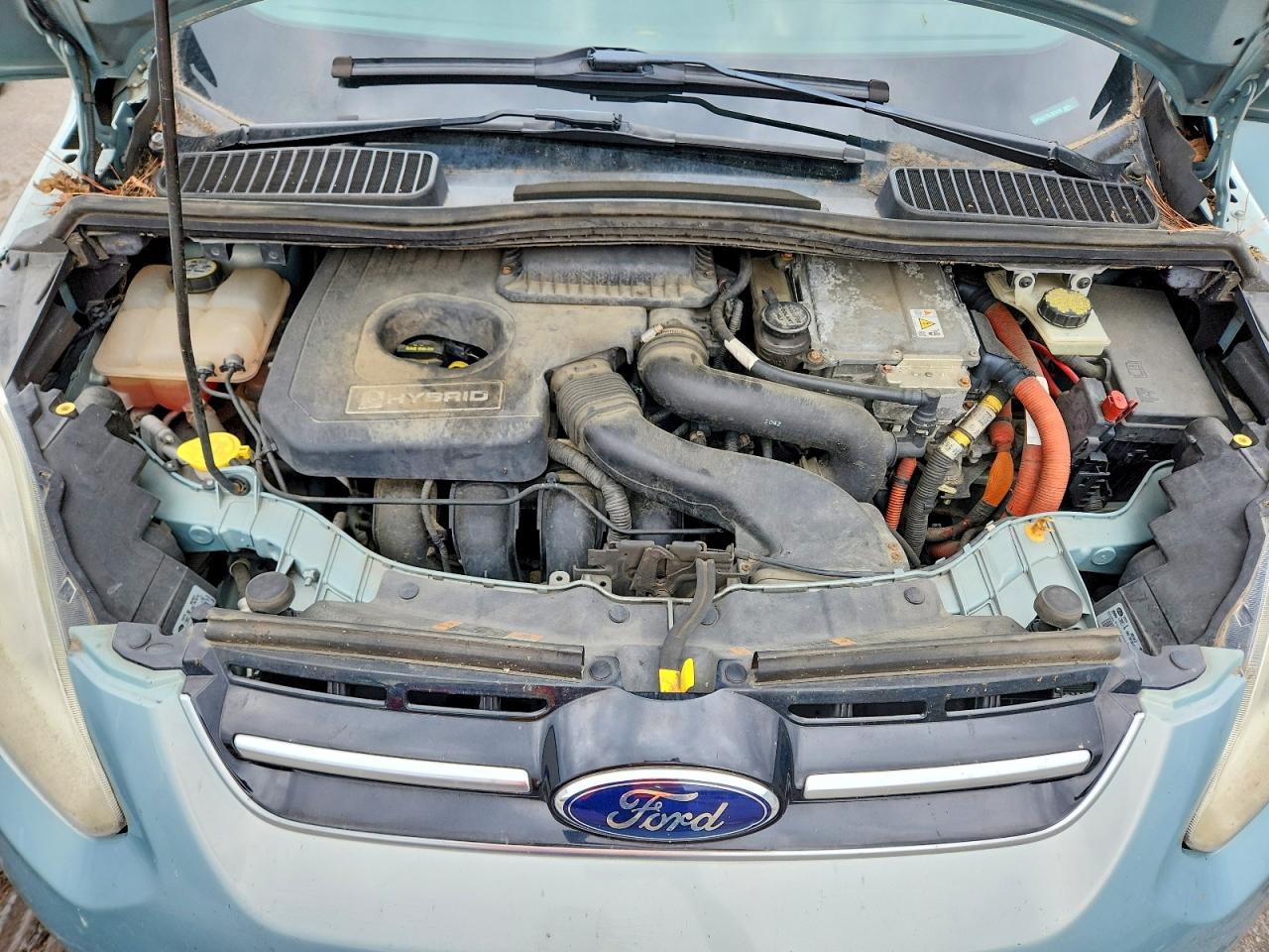 2013 Ford C-max Se Blue vin: 1FADP5AU1DL501419