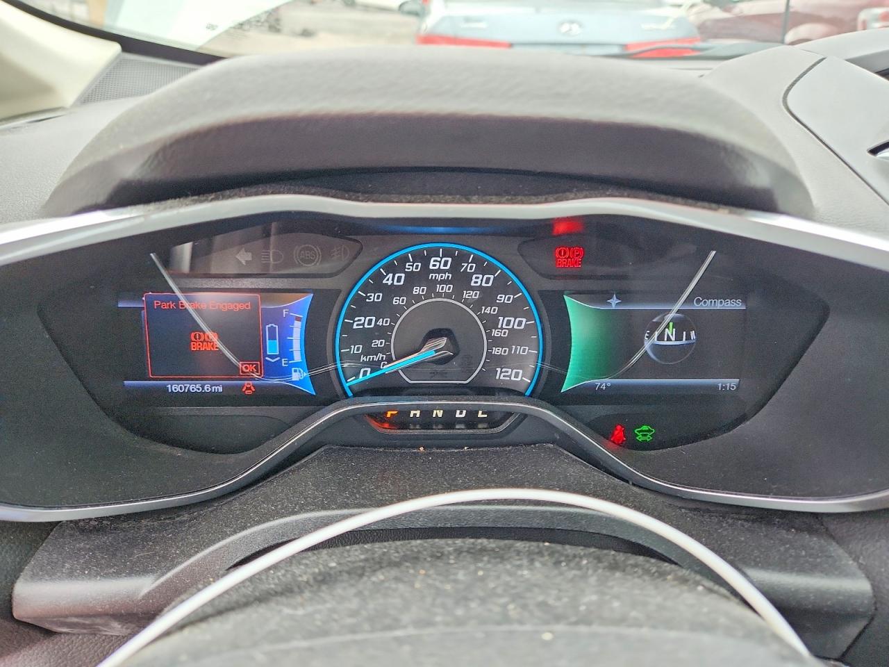 2013 Ford C-max Se Blue vin: 1FADP5AU1DL501419