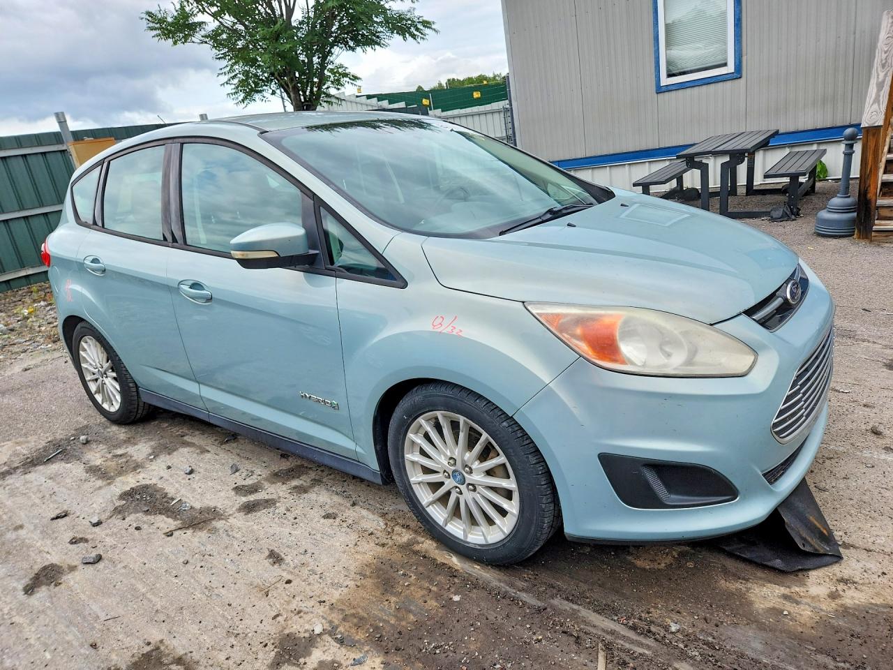 2013 Ford C-max Se Blue vin: 1FADP5AU1DL501419